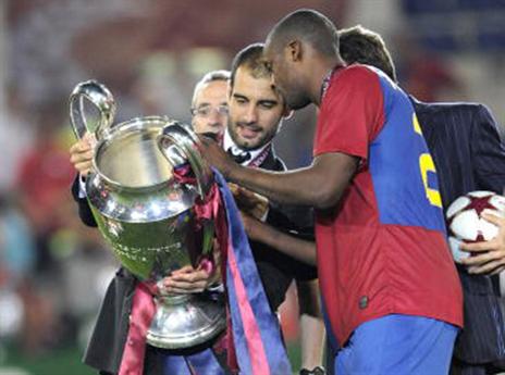 עם גווארדיולה בימים טובים יותר (getty)