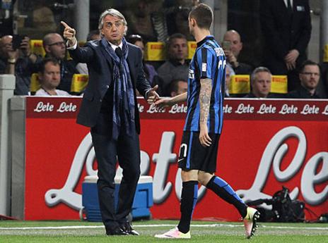 מנצ'יני מתקרב לאירופה (GETTYIMAGES)