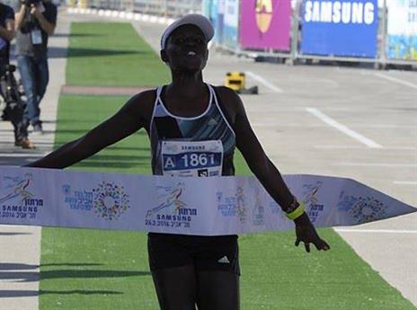 זוכה במרתון ת"א