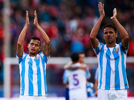 שחקני מלאגה נפרדים מהקהל אחרי סיום עונה בסטייל (getty)