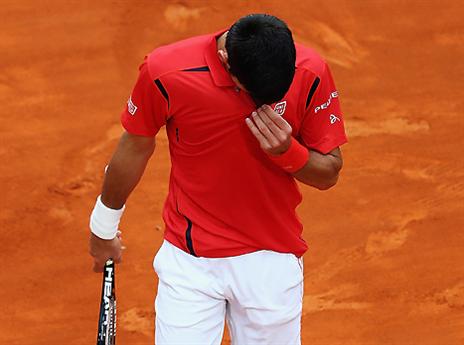 ג'וקוביץ'. רכבת הרים על החימר (gettyimages)