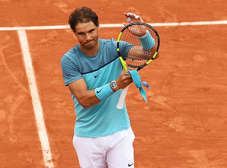 הגיע, ולא הזיע. נדאל טייל הלאה (gettyimages)