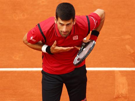 ג'וקוביץ'. השתחווה (gettyimages)