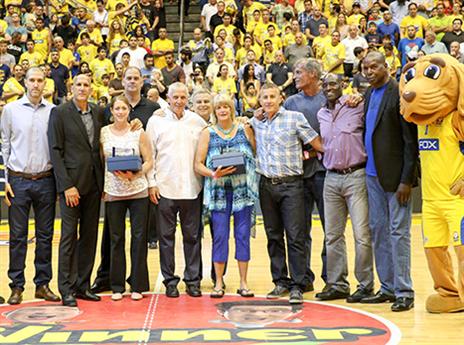 כוכבי מכבי ת"א הגיעו לטקס (דני מרון)