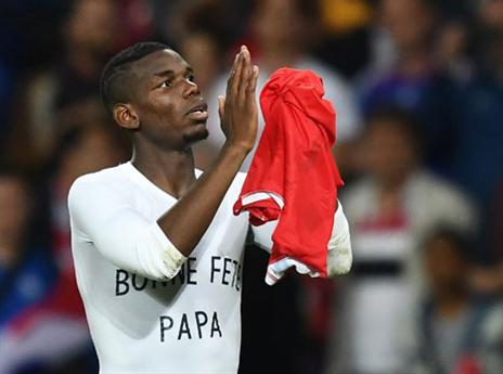 ענה לביקורות. פוגבה (AFP)