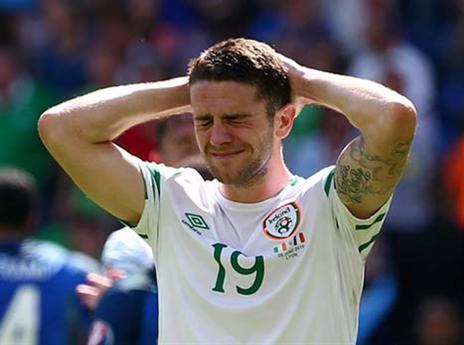 שחקני אירלנד בכו בסיום (gettyimages)