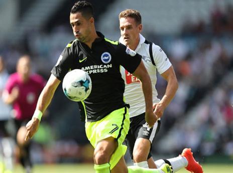 כיאל הערב. 90 דקות במשחק הפתיחה (עמוד הטוויטר הרשמי של ברייטון)