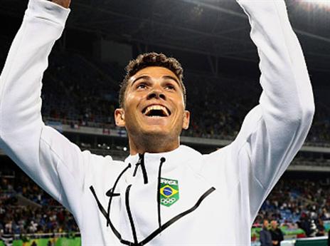 דה סילבה. חיוך שכבש אומה (getty)