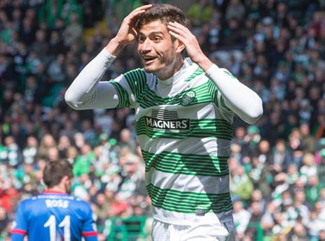 בין הכוכבים של סלטיק. ניר ביטון (Getty)