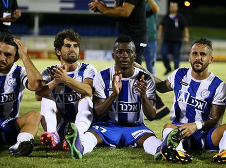 אשקלון חוגגת ניצחון ענק על הפועל חיפה (לירון מולדובן)