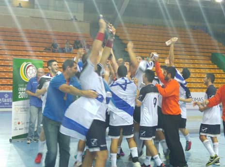 ניצחון גדול שלהם. שחקני הנבחרת (איגוד הכדוריד)