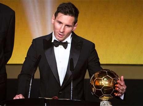 צפוי לאבד את הפרס. מסי (Getty)