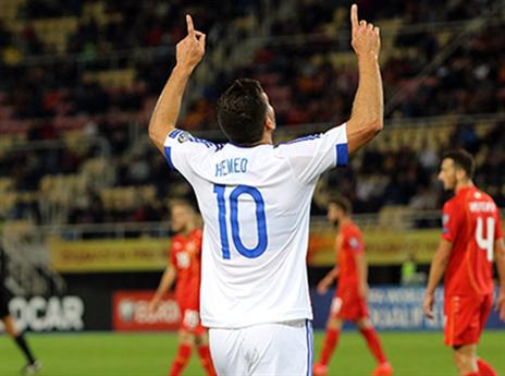 השער הרגיע מעט את הנבחרת (אודי ציטיאט)