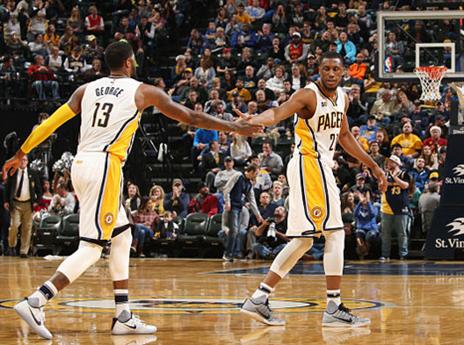 האחראים על הניצחון. יאנג וג'ורג' (gettyimages)