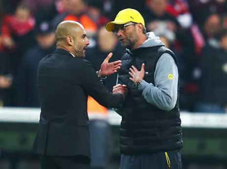 מפגש ראשון באנגליה. קלופ ופפ (Getty)