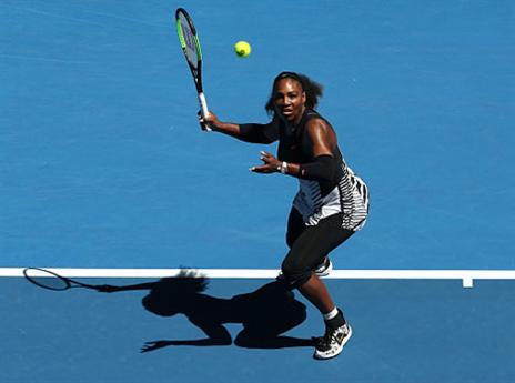 אפילו לא הזיעה. סרינה וויליאמס (getty)