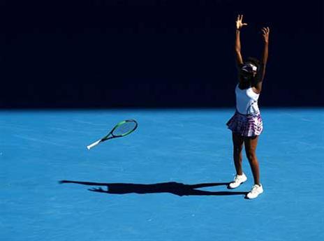 וויליאמס התרגשה במיוחד בסיום (Getty)