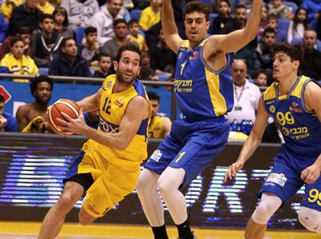 מכבי ת"א התקשתה מול אשדוד (אלן שיבר)