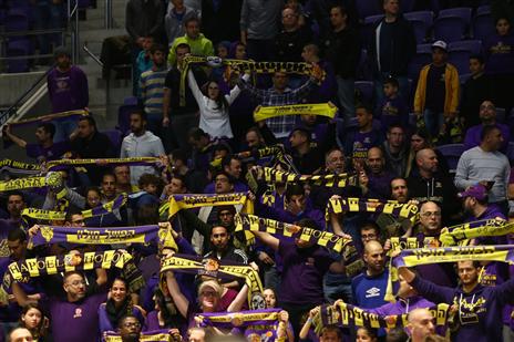 הקהל הסגול הרעיש כרגיל (מנהלת הליגה)