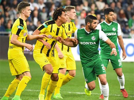 חיפה שואפת להפוך לתמונת המראה של דורטמונד (צילום: האתר הרשמי של מכבי חיפה)