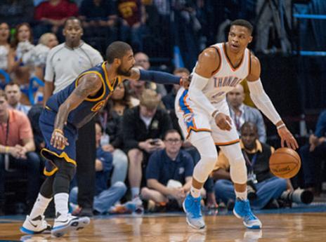 ווסטברוק מול אירווינג. מצ' אפ שהבטיח וקיים (Getty)