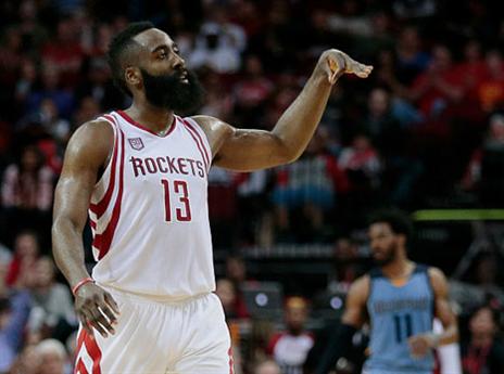 משחק כמו MVP. ג'יימס הארדן (getty)