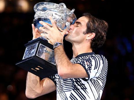 חבילה שלמה בשחקן אחד. פדרר (getty)