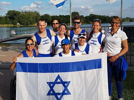 הנבחרת התחירה (צילום: הועד הפראלימפי)