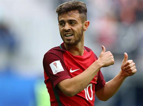 שער ראשון בבוגרים. ברנרדו סילבה (getty)