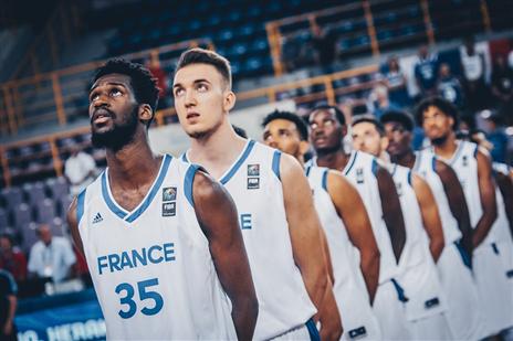 נבחרת צרפת. "מאוד אינטנסיבית, נבחרת ששומרת על זה במשך 40 דקות" (פיב"א)