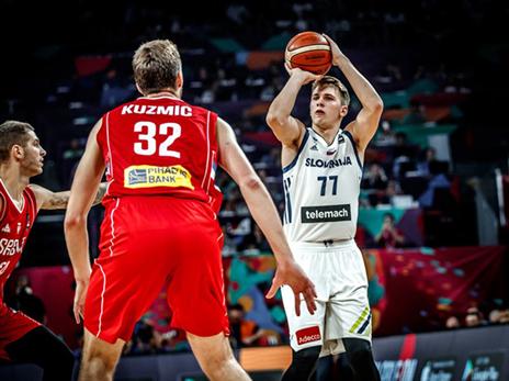 גם דונצ'יץ' הגיע והשאיר את סלובניה בעניינים (getty)