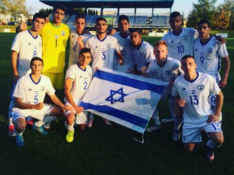 הישג נהדר לנבחרת הנערים (באדיבות עמוד האינסטגרם של ההתאחדות לכדורגל)