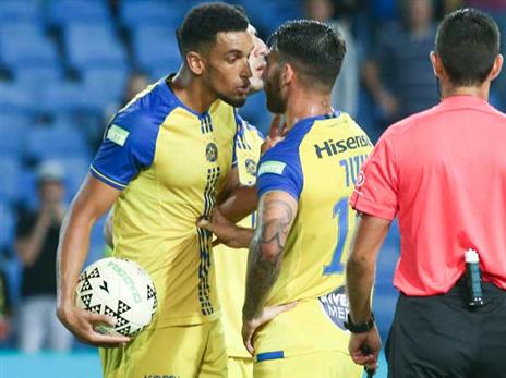 כעס על ההתנהגות של בלקמן (צילום: דני מרון)