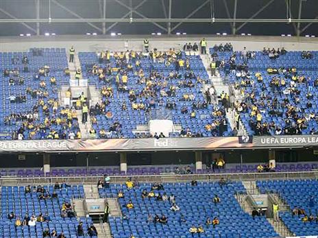 פחות מגיעים מהעיר מאז שהאירוח עבר לנתניה (דני מרון)