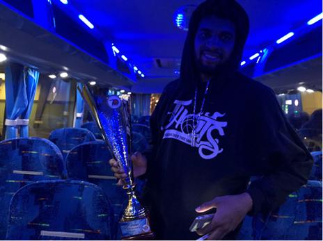 רייס עם תואר ה-MVP הנוצץ