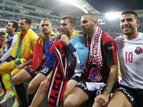 העונה החלומית של הפועל חיפה נמשכת (צילום: אלן שיבר)