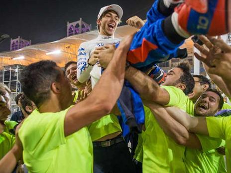 פייר גאסלי וטורו רוסו חוגגים סופש פנטסטי (getty)