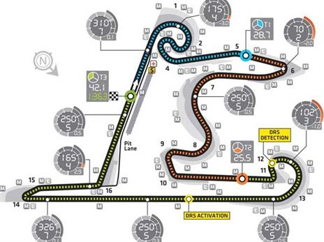 מסלול שנגחאי, אחד המאתגרים (getty)