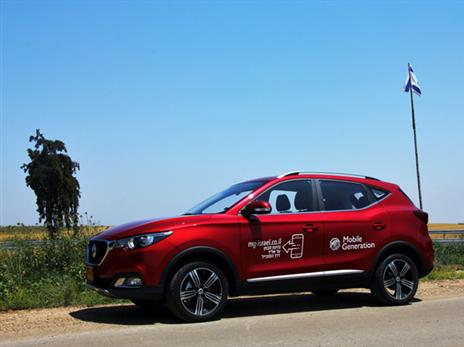 MG ZS, מידות גדולות ביחס לסגמנט (צילום: אופיר דואק)