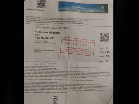 כרטיסים מזויפים. איך אפשר היה לדעת?