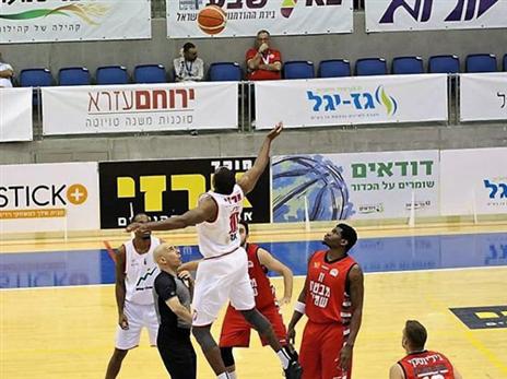 הכל פתוח בסדרה בין ר"ג לב"ש (באדיבות איגוד הכדורסל)