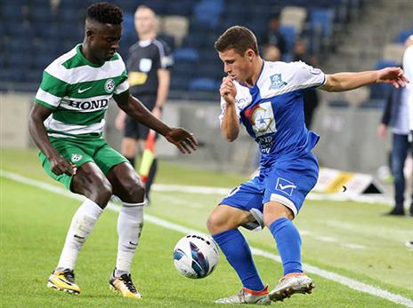 קניקובסקי (מימין), נתניה ועכו יגיעו לפשרה לגביו? (יוסי שקל)