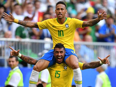 ברזיל העפילה לרבע הגמר עם 0:2 על מקסיקו
