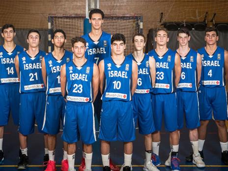 גבוה מבני גילו. גלעד לוי עם נבחרת הקדטים (איגוד הכדורסל)