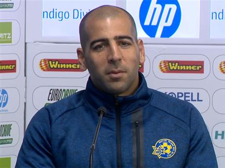 התחנה הראשונה שלו בישראל שהיא לא מכבי ת"א (האתר הרשמי של מכבי ת"א)