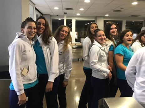 התרגשו מאוד. חברות נבחרת הכדורמים (איגוד הכדורמים)