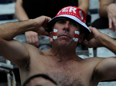 החגיגה הסתיימה מוקדם מהצפוי (Marcelo Hernandez/Getty Images)
