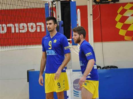 הצהובים הסתדרו גם ללא הרשקו (באדיבות איגוד הכדורעף)