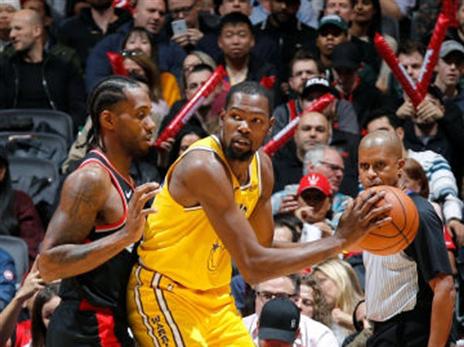 ישתפו פעולה? דוראנט ולנארד (getty)