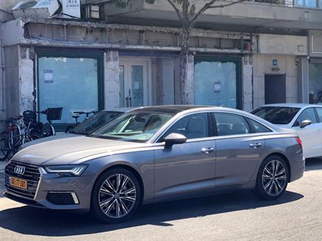 הרבה חייבים מחזיקים ברשותם מכוניות יוקרה. אאודי A6 החדשה (צילום: עולם הרכב)